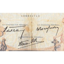 F 38-30 - 20/10/1938 - 1000 francs - Cérès et Mercure mod. - Série K.4276 - Etat : AB