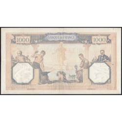 F 38-30 - 20/10/1938 - 1000 francs - Cérès et Mercure mod. - Série C.4631 - Etat : TB