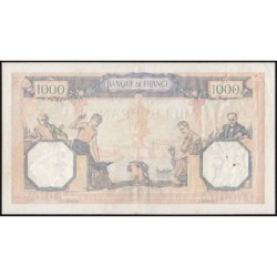 F 38-33 - 26/01/1939 - 1000 francs - Cérès et Mercure mod. - Série A.5718 - Etat : TTB