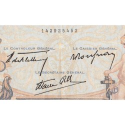 F 38-33 - 26/01/1939 - 1000 francs - Cérès et Mercure mod. - Série A.5718 - Etat : TTB