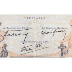 F 38-33 - 26/01/1939 - 1000 francs - Cérès et Mercure mod. - Série P.5985 - Etat : TTB