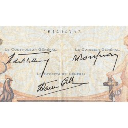F 38-34 - 02/02/1939 - 1000 francs - Cérès et Mercure mod. - Série E.6457 - Etat : TB+