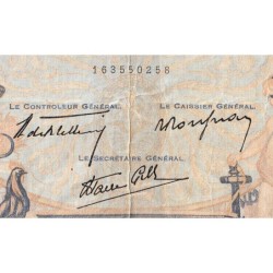 F 38-35 - 30/03/1939 - 1000 francs - Cérès et Mercure mod. - Série A.6543 - Etat : AB