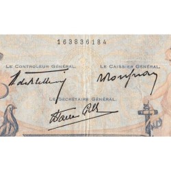 F 38-35 - 30/03/1939 - 1000 francs - Cérès et Mercure mod. - Série M.6554 - Etat : TB+