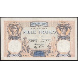F 38-35 - 30/03/1939 - 1000 francs - Cérès et Mercure mod. - Série F.6562 - Etat : TTB