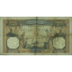 F 38-35 - 30/03/1939 - 1000 francs - Cérès et Mercure mod. - Série F.6562 - Etat : TTB