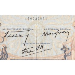 F 38-35 - 30/03/1939 - 1000 francs - Cérès et Mercure mod. - Série E.6642 - Etat : TTB