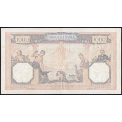 F 38-35 - 30/03/1939 - 1000 francs - Cérès et Mercure mod. - Série S.6646 - Etat : TTB