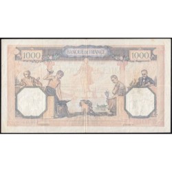 F 38-35 - 30/03/1939 - 1000 francs - Cérès et Mercure mod. - Série L.6680 - Etat : TTB-