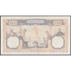 F 38-35 - 30/03/1939 - 1000 francs - Cérès et Mercure mod. - Série D.6753 - Etat : TB+