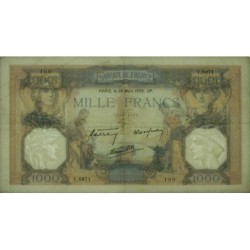 F 38-35 - 30/03/1939 - 1000 francs - Cérès et Mercure mod. - Série Y.6971 - Etat : TTB-