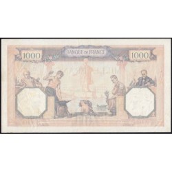 F 38-35 - 30/03/1939 - 1000 francs - Cérès et Mercure mod. - Série Y.7000 - Etat : TTB