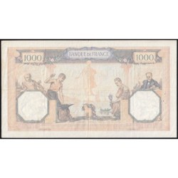 F 38-35 - 30/03/1939 - 1000 francs - Cérès et Mercure mod. - Série E.7030 - Etat : TTB