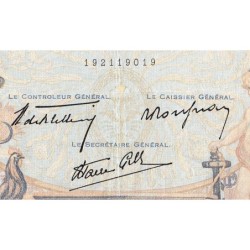 F 38-37 - 21/09/1939 - 1000 francs - Cérès et Mercure mod. - Série U.7685 - Etat : TTB