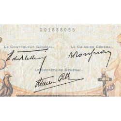 F 38-38 - 02/11/1939 - 1000 francs - Cérès et Mercure mod. - Série O.8076 - Etat : TB+