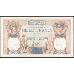 F 38-41 - 18/01/1940 - 1000 francs - Cérès et Mercure mod. - Série C.8660 - Etat : TTB