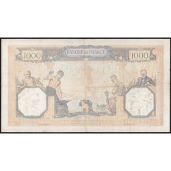 F 38-41 - 18/01/1940 - 1000 francs - Cérès et Mercure mod. - Série N.8682 - Etat : TTB-