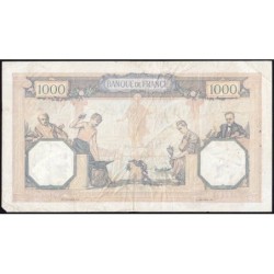 F 38-43 - 29/02/1940 - 1000 francs - Cérès et Mercure mod. - Série L.8914 - Etat : TB