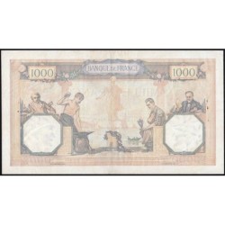 F 38-43 - 29/02/1940 - 1000 francs - Cérès et Mercure mod. - Série L.8943 - Etat : TB+