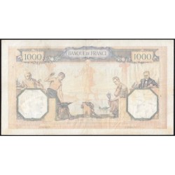 F 38-46 - 18/04/1940 - 1000 francs - Cérès et Mercure mod. - Série C.9447 - Etat : TTB-