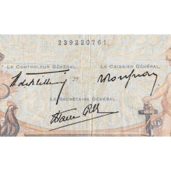 F 38-46 - 18/04/1940 - 1000 francs - Cérès et Mercure mod. - Série V.9569 - Etat : TB
