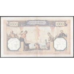 F 38-49 - 20/06/1940 - 1000 francs - Cérès et Mercure mod. - Série T.10048 - Etat : TTB
