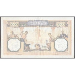 F 38-49 - 20/06/1940 - 1000 francs - Cérès et Mercure mod. - Série C.10091 - Etat : TTB