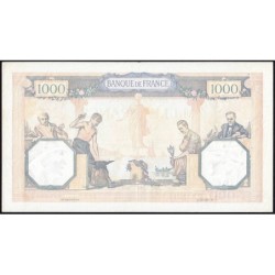 F 38-50 - 18/07/1940 - 1000 francs - Cérès et Mercure mod. - Série N.10295 - Etat : TTB