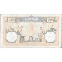 F 38-50 - 18/07/1940 - 1000 francs - Cérès et Mercure mod. - Série A.10347 - Etat : TTB