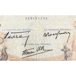 F 38-50 - 18/07/1940 - 1000 francs - Cérès et Mercure mod. - Série B.10347 - Etat : TB-