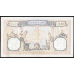 F 38-50 - 18/07/1940 - 1000 francs - Cérès et Mercure mod. - Série P.10362 - Etat : TB+