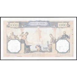F 38-50 - 18/07/1940 - 1000 francs - Cérès et Mercure mod. - Série P.10453 - Etat : SUP à SUP+