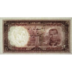 Iran - Pick 69 - 20 rials - Série 13 - SH1337 (1958) - Etat : NEUF