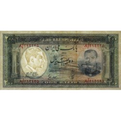 Iran - Pick 70 - 200 rials - Série 8 - SH1337 (1958) - Etat : SUP+