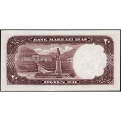 Iran - Pick 72 - 20 rials - Série 29 - SH1340 (1961) - Etat : SUP