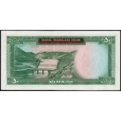 Iran - Pick 76 - 50 rials - Série 37 - SH1343 (1964) - Etat : NEUF