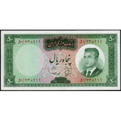 Iran - Pick 79a - 50 rials - Série 50 - 1965 - Etat : NEUF