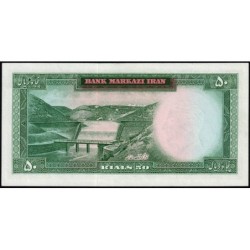 Iran - Pick 79a - 50 rials - Série 50 - 1965 - Etat : NEUF