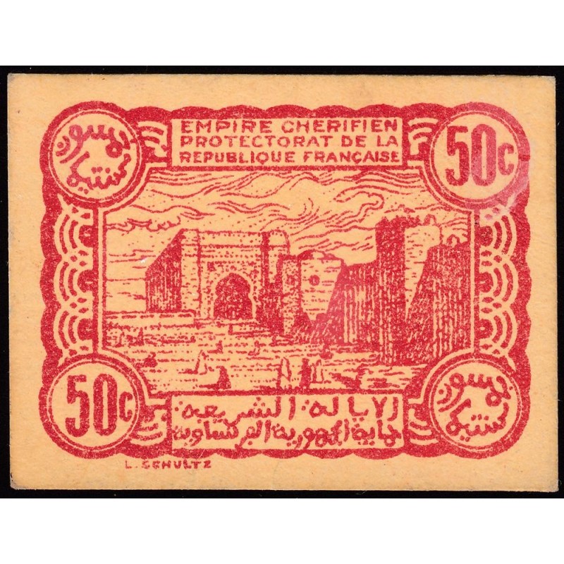 Maroc - Pick 41 - 50 centimes - 06/04/1944 - Etat : pr.NEUF