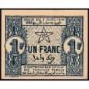 Maroc - Pick 42 - 1 franc - 06/04/1944 - Etat : pr.NEUF