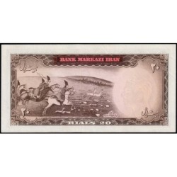 Iran - Pick 84 - 20 rials - Série 89 - 1969 - Etat : pr.NEUF