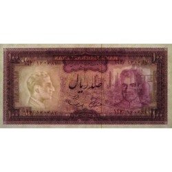 Iran - Pick 91a - 100 rials - Série 194 - 1971 - Etat : SUP
