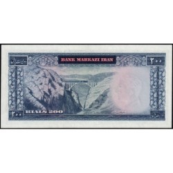 Iran - Pick 92a - 200 rials - Série 94 - 1971 - Etat : NEUF