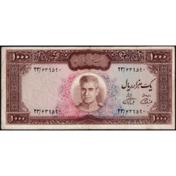 Iran - Pick 94b - 1'000 rials - Série 23 - 1971 - Etat : TB+