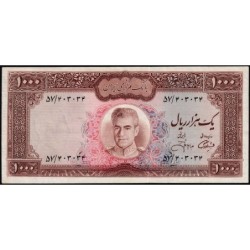 Iran - Pick 94c - 1'000 rials - Série 57 - 1971 - Etat : TTB