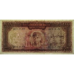 Iran - Pick 94c - 1'000 rials - Série 57 - 1971 - Etat : TTB