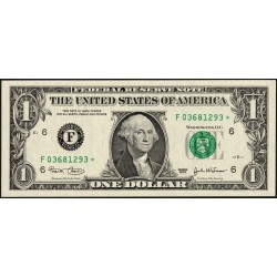 Etats Unis - Pick 515a_2r (remplacement) - 1 dollar - Série F * - 2003 - Atlanta - Etat : NEUF