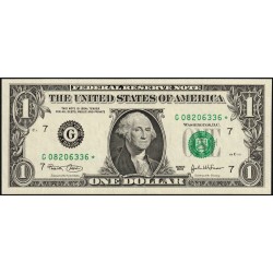 Etats Unis - Pick 515a_2r (remplacement) - 1 dollar - Série G * - 2003 - Chicago - Etat : NEUF