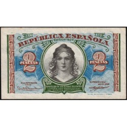 Espagne - Pick 95 - 2 pesetas - 1938 - Série A - Etat : SPL