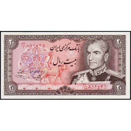 Iran - Pick 100c - 20 rials - Série 23/1 - 1978 - Etat : NEUF